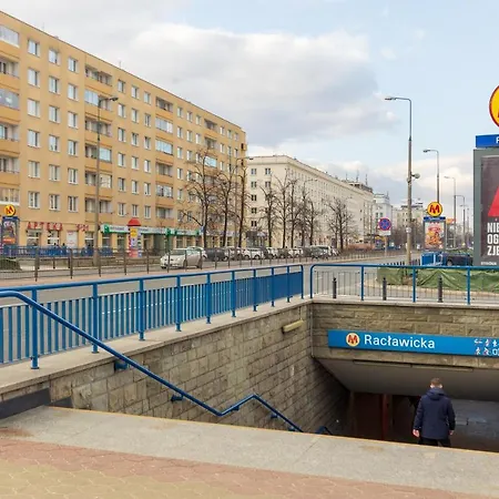 Metro Raclawicka Red Warsaw